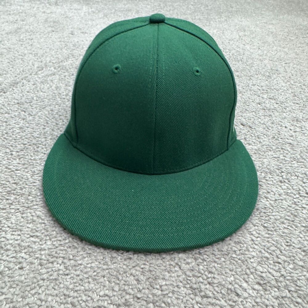 Adidas A-Flex Fitted Baseball Hat Cap Mens Small/Medium Green Active Sporty NWOT
